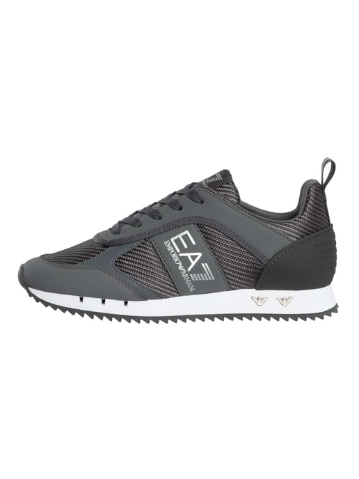 EA7 Sneaker Aus Mesh Mit Logo, Grau - Image 2