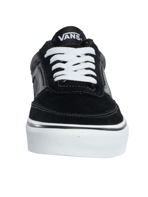 Vans Turnschuhe Brooklyn Aus Wildleder, Schwarz - Image 4