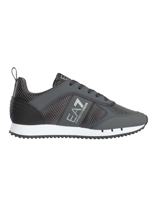 EA7 Sneaker Aus Mesh Mit Logo, Grau - Image 3