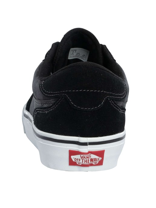 Vans Turnschuhe Brooklyn Aus Wildleder, Schwarz - Image 5
