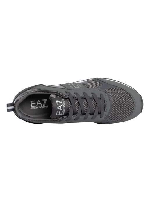 EA7 Sneaker Aus Mesh Mit Logo, Grau - Image 6