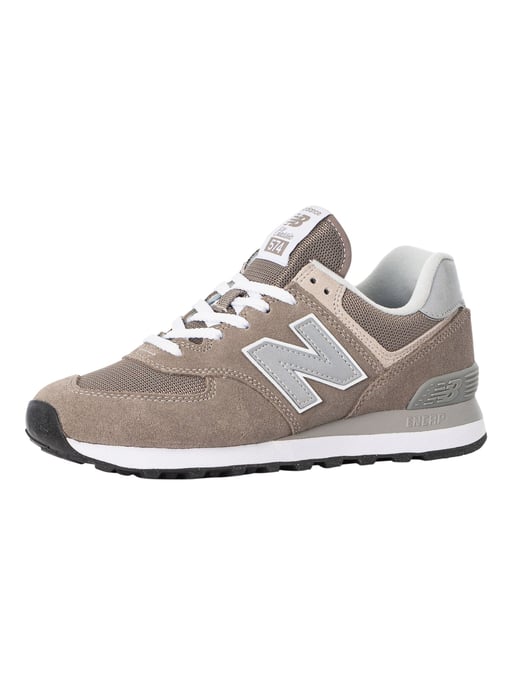 New Balance 574 Klassische Wildleder-Sneaker, Grau - Image 1