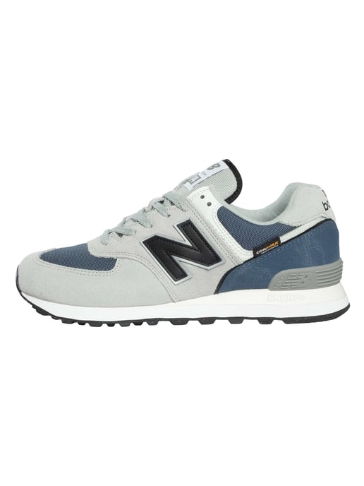 New Balance 574 Wildleder Trainer, Grau - Image 2