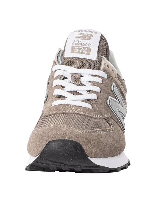 New Balance 574 Klassische Wildleder-Sneaker, Grau - Image 4