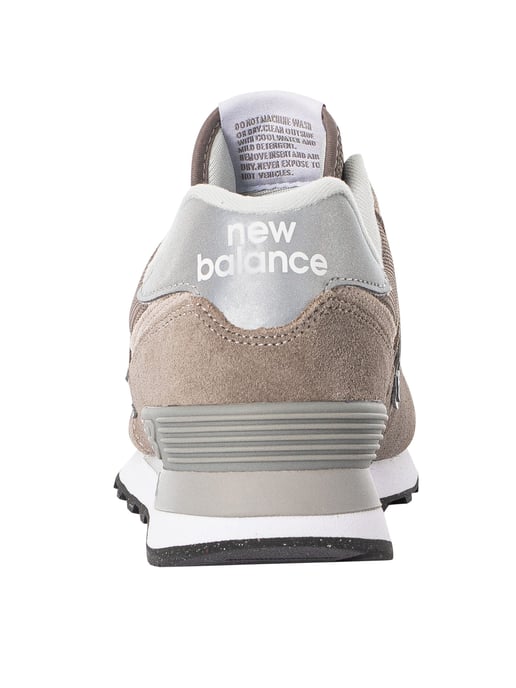 New Balance 574 Klassische Wildleder-Sneaker, Grau - Image 5