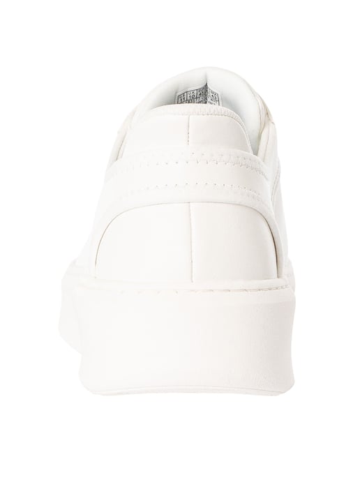 Skechers Slip-Ins Court Break Double Vented Slip-Ins Trainers, Weiß - Image 5