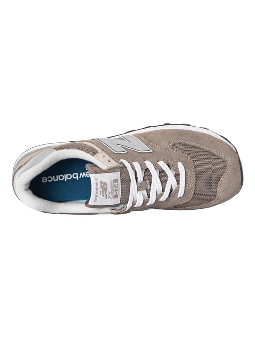 New Balance 574 Klassische Wildleder-Sneaker, Grau - Image 6
