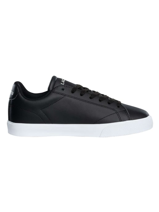 Lacoste Lerond Set 125 2 CMA Leder-Turnschuhe, Schwarz - Image 3