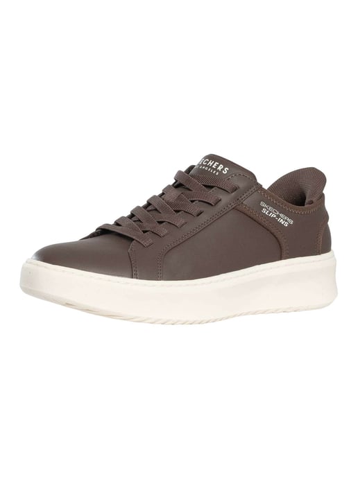 Skechers Slip-Ins Court Break Double Vented Sneakers, Braun - Image 1