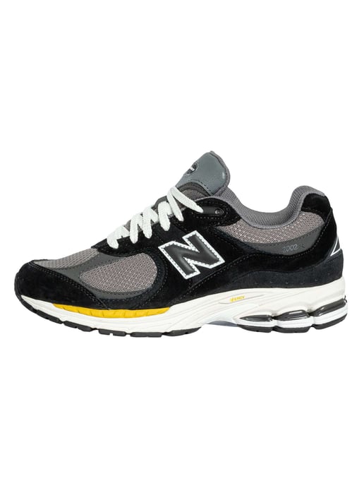 New Balance Wildleder-Sneaker Von 2002, Schwarz - Image 2