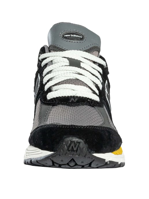 New Balance Wildleder-Sneaker Von 2002, Schwarz - Image 4