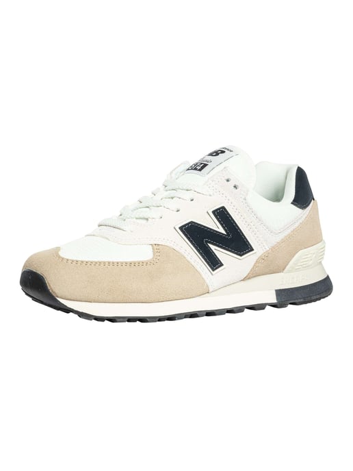 New Balance 574 Trainer, Beige - Image 1