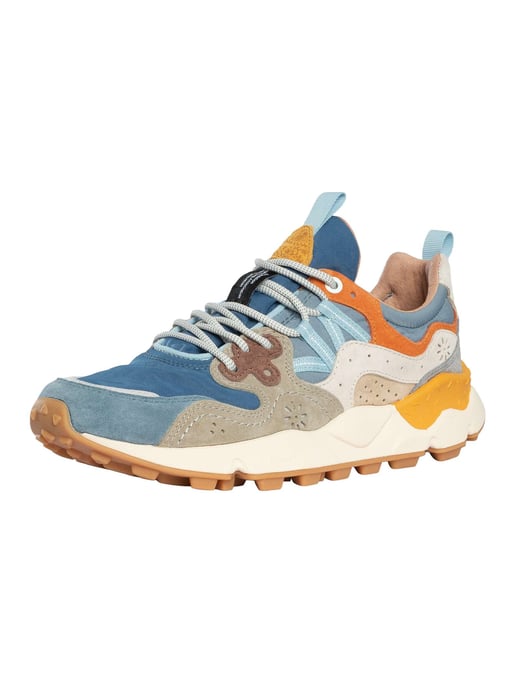 Flower Mountain Yamano Wildleder-Sneaker, Blau - Image 1