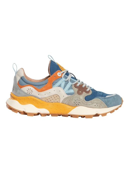 Flower Mountain Yamano Wildleder-Sneaker, Blau - Image 3