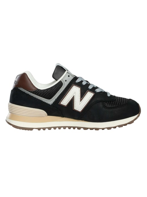 New Balance 574 Trainer, Schwarz - Image 3