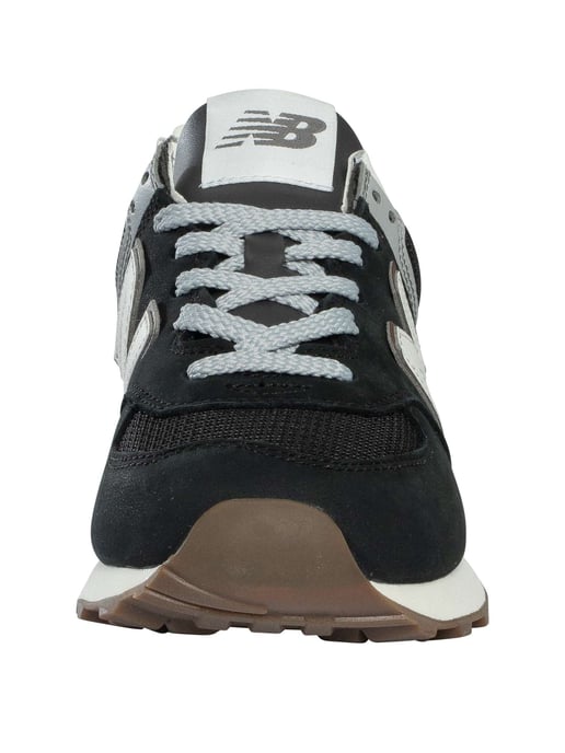 New Balance 574 Trainer, Schwarz - Image 4