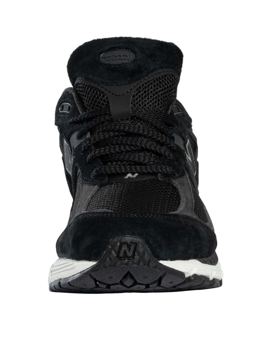New Balance 2002R Wildleder-Sneaker, Schwarz - Image 4
