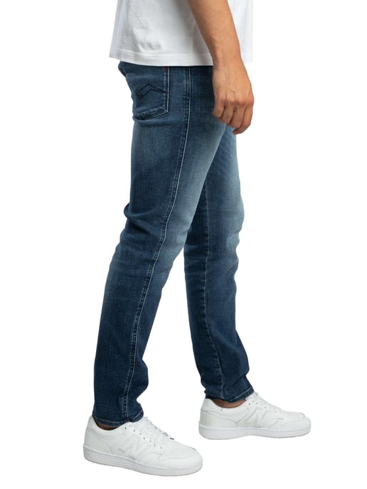 Replay Anbass Slim Fit Jeans, Blau - Image 2