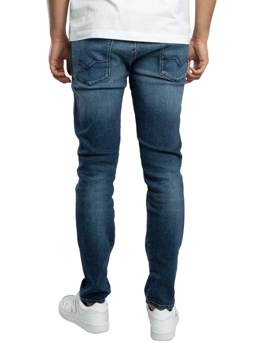 Replay Anbass Slim Fit Jeans, Blau - Image 3