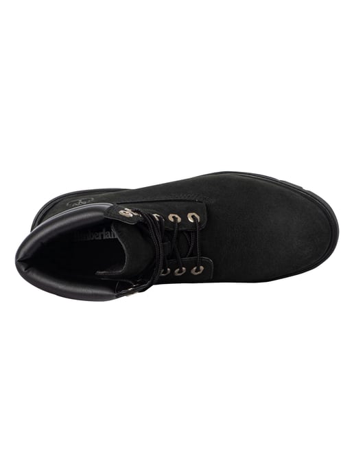 Timberland 6-Zoll-Lederstiefel Im Basic-Stil, Schwarz - Image 6