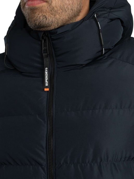 Superdry Sport-Pufferjacke Mit Kapuze, Blau - Image 5