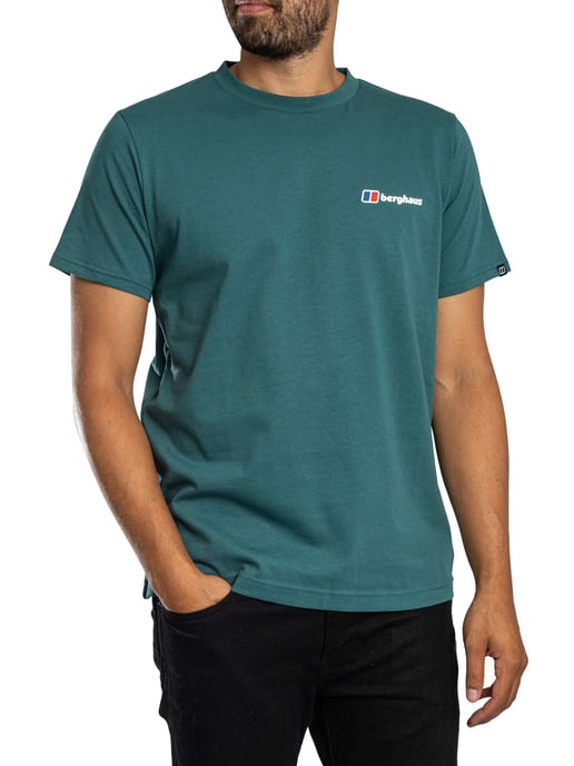 Berghaus T-Shirt Mit Klassenlogo, Grün - Image 2