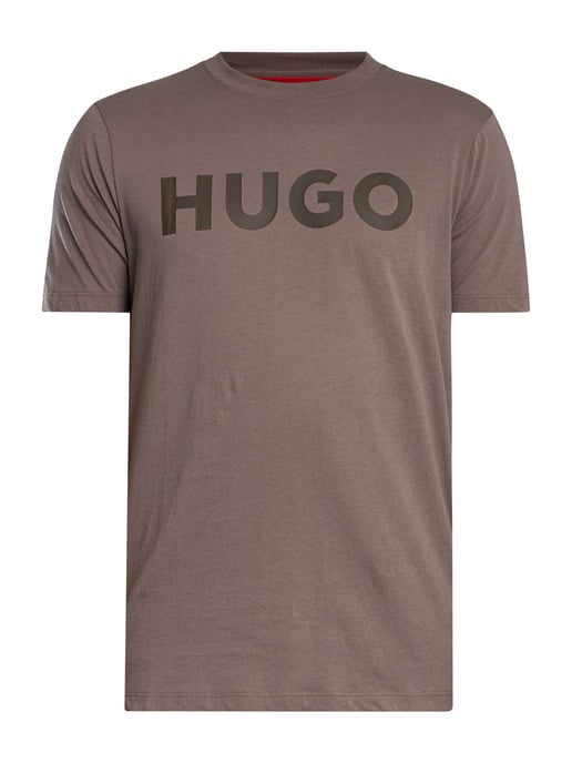 HUGO Dulivio Grafik-T-Shirt, Grau - Image 5