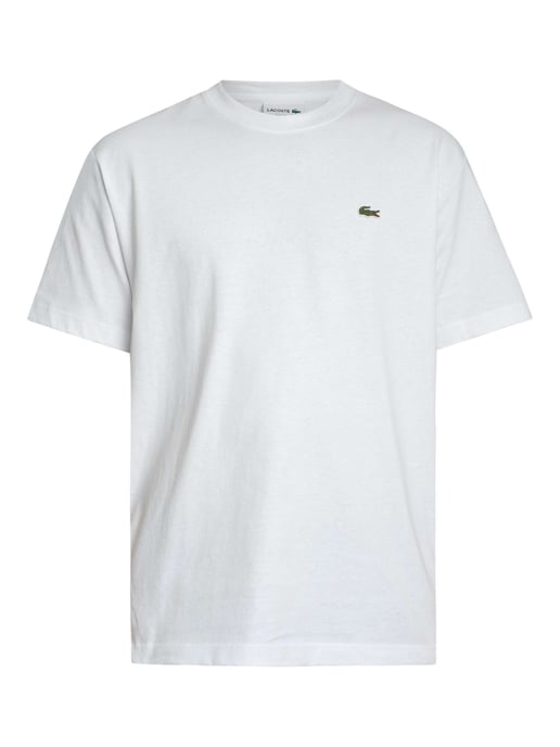 Lacoste T-Shirt Aus Schwerem Baumwolljersey, Weiß - Image 5