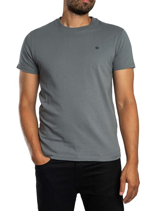 Superdry Essential SDC0 Logo EMB T-Shirt, Grau - Image 2