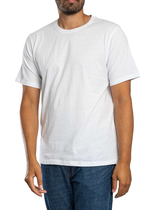 Jack & Jones 3Er-Pack Basic-T-Shirts, Weiß - Image 2