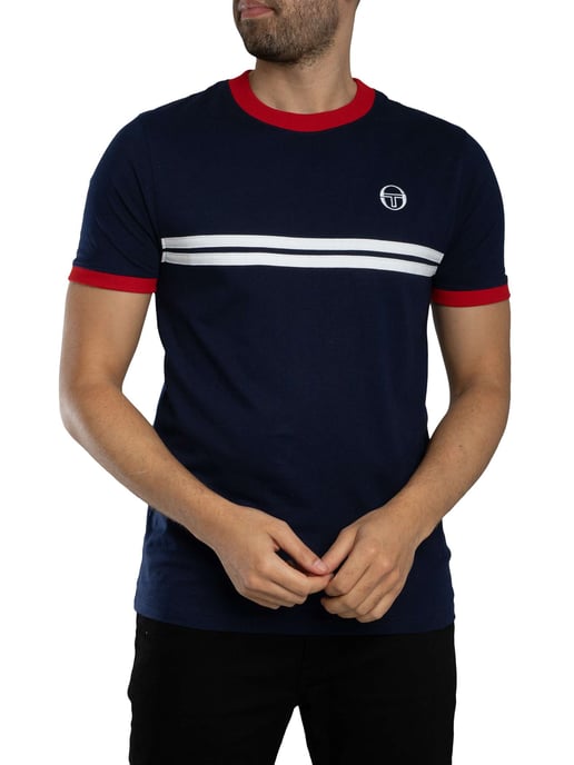 Sergio Tacchini Supermac T-Shirt, Blau - Image 2