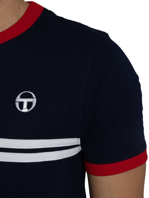 Sergio Tacchini Supermac T-Shirt, Blau - Image 4