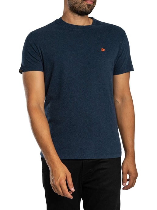 Superdry Essential SDC0 Logo EMB T-Shirt, Blau - Image 2