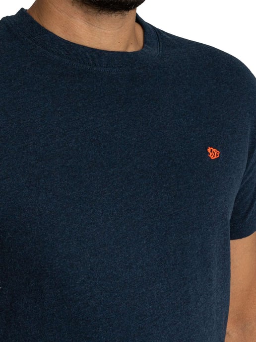Superdry Essential SDC0 Logo EMB T-Shirt, Blau - Image 4