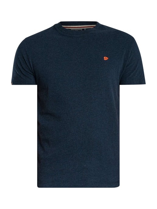 Superdry Essential SDC0 Logo EMB T-Shirt, Blau - Image 5