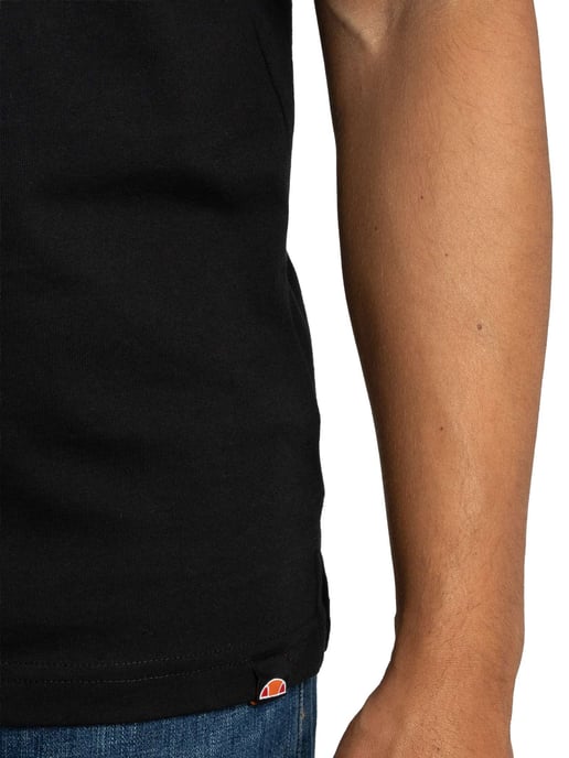 Ellesse Lessepsia Poloshirt, Schwarz - Image 4