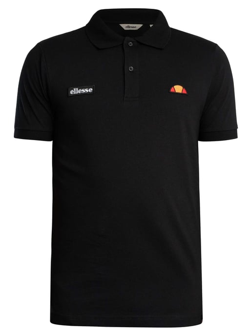 Ellesse Lessepsia Poloshirt, Schwarz - Image 6