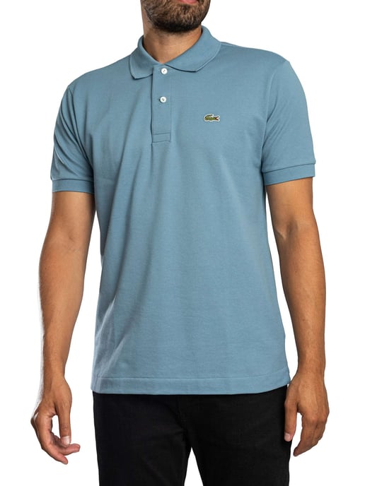 Lacoste Logo-Polo-Shirt, Blau - Image 1