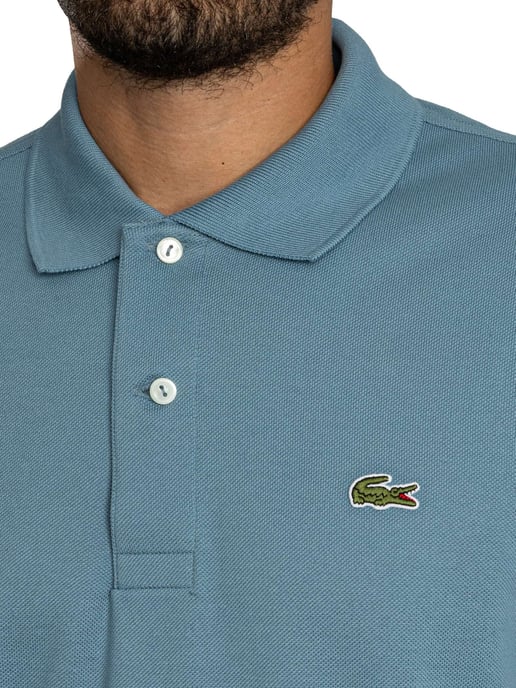 Lacoste Logo-Polo-Shirt, Blau - Image 4