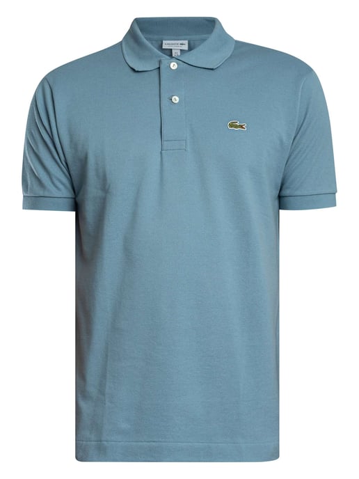Lacoste Logo-Polo-Shirt, Blau - Image 5