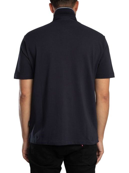 Armani Exchange Logo-Polo-Shirt, Blau - Image 3