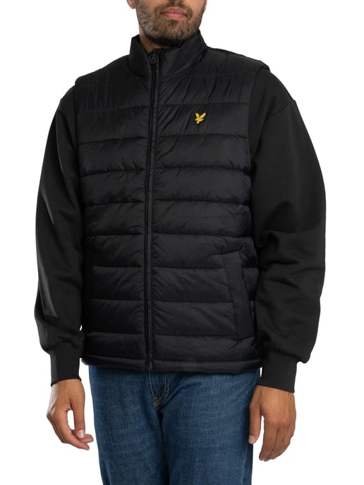 Lyle & Scott Steppweste, Schwarz - Image 2