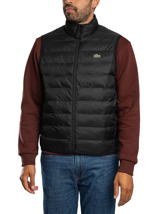 Lacoste Leichte Steppweste, Schwarz - Image 2