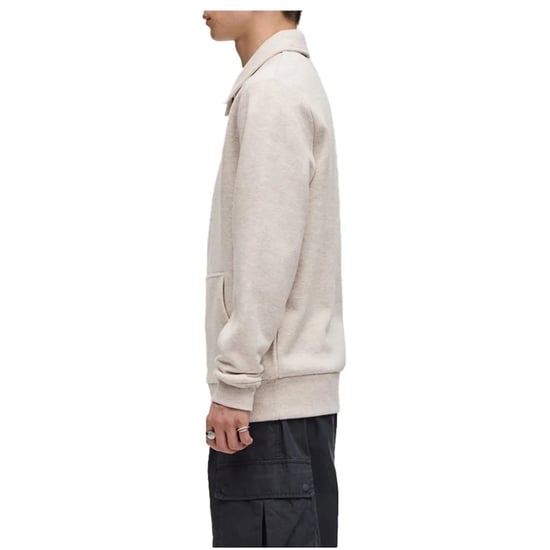 Fred Perry Pullover Mit Halbem Reißverschluss, Farbe Porridge Marl - Image 4