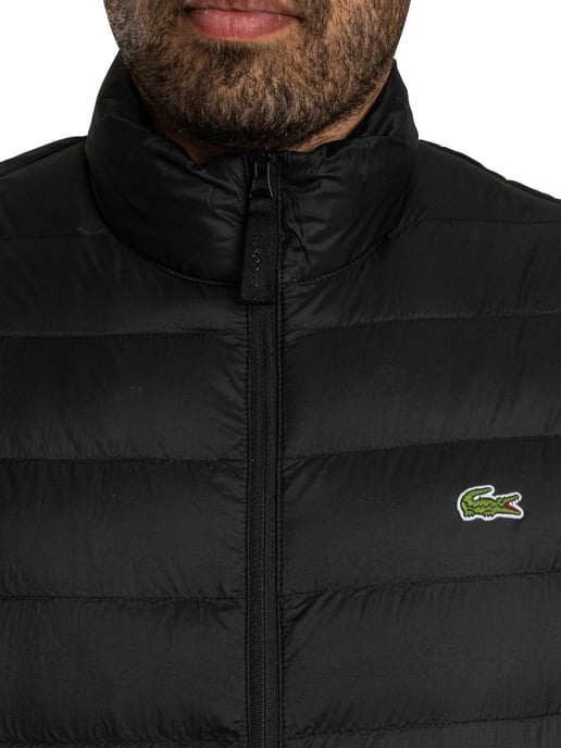 Lacoste Leichte Steppweste, Schwarz - Image 5