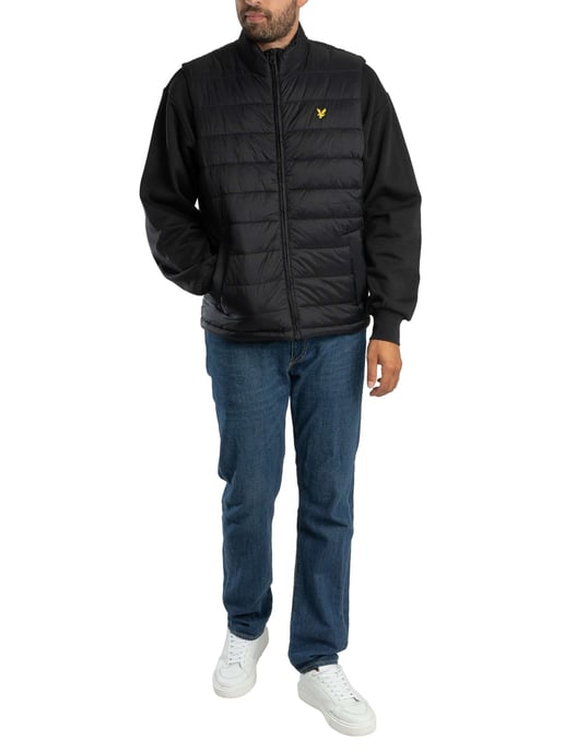 Lyle & Scott Steppweste, Schwarz - Image 6