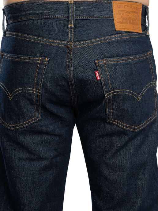 Levi's 555 Relaxed Straight Jeans, Blau - Image 4