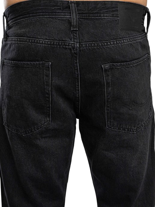 Jack & Jones Chris Original Relaxed Jeans, Schwarz - Image 4