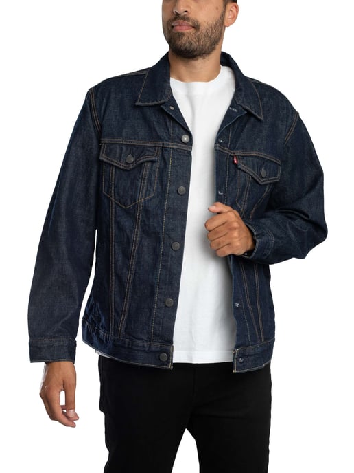 Levi's Truckerjacke Mit Lässiger Passform, Blau - Image 1