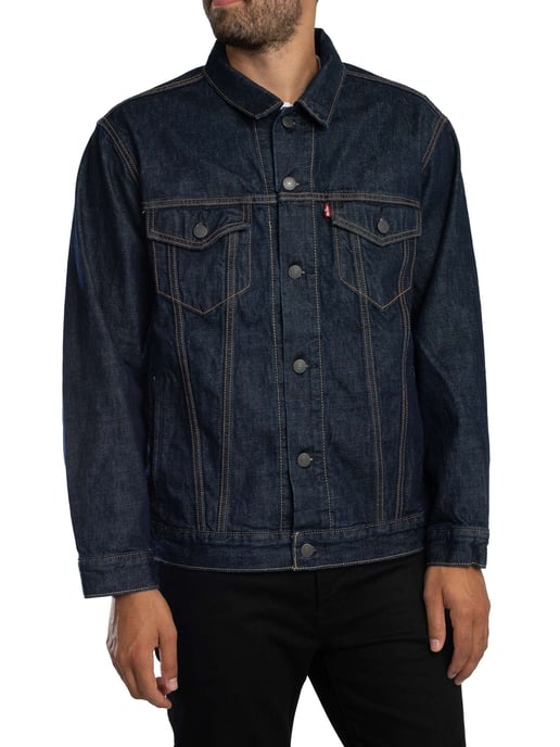 Levi's Truckerjacke Mit Lässiger Passform, Blau - Image 3